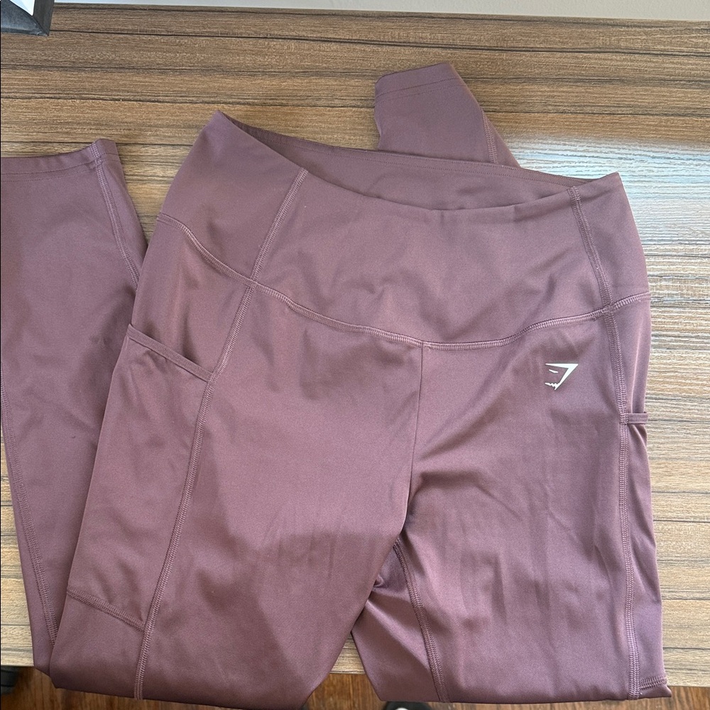 Gymshark Brown Leggings w/ Pockets